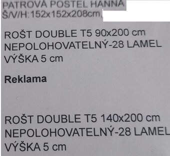 Patrová postel - 8