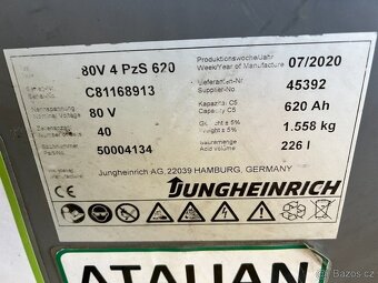 Jungheinrich EFG 425 AKU vysokozdvižný vozík Topení 2020 TOP - 8