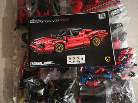 Stavebnice Ferrari Daytona SP3 kompatibilní s LEGO - 8