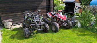 Prodám dvě dětské čtyřkolky 125 ccm - 8