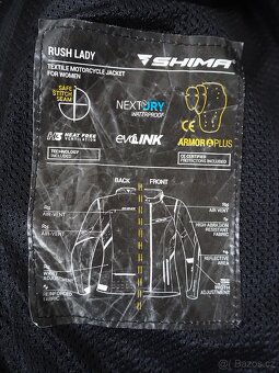 Motorkářská dámská bunda Shima Rush - 8