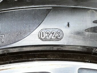 Original 2x ALU kolo Audi 20" 9J ET37 pneu 265/35/R20 - 8