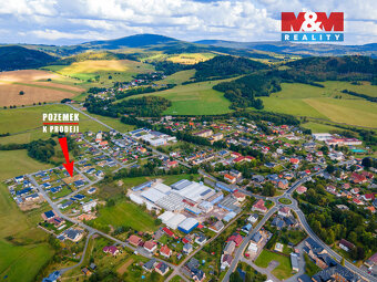 Prodej pozemku s hrubou stavbou, 1100 m², Červená Voda - 8