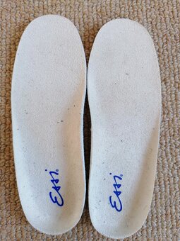 Nové modrošedé kožené kotníkové celoroční boty Essi, v. 29 - 8