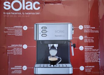 NOVÝ Kávovar SOLAC CE-4481 + dětské hodinky zdarma. - 8