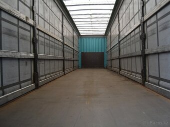 KRONE SZ lowdeck, BPW, roof lift, dvouosý návěs - 8