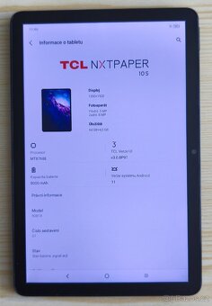 prodám 10" tablet s perem TCL NXTPAPER 10S - 8