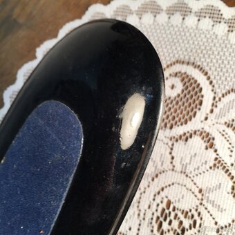 mosazná smaltovaná mísa miska - 8