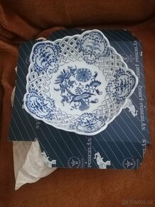 Nová mísa 5-ti hranná prolamovaná 19 cm, Cibulák - 8