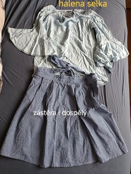 Oblečení holka od 122..134...152..M - 8