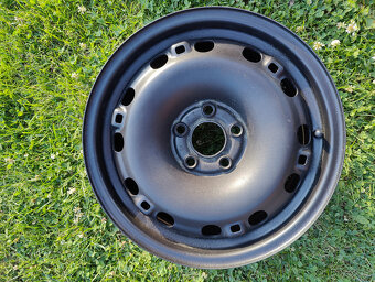 Disky-sada 6Jx15" 5x100 ET38 Škoda Rapid, Fabia 3 atd. - 8