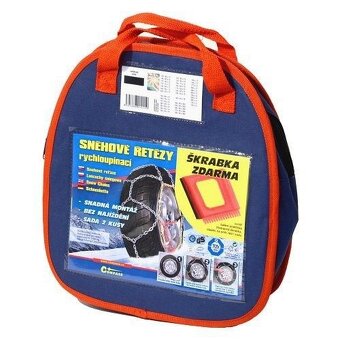 Sněhové řetězy Compass rychloupínací - různé rozměry / nové - 8