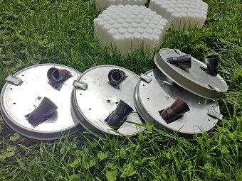 Ivan Jakeš 70 léta stropnice, světlo "včelí plástev" - 8