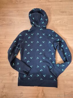 Modrá mikina s kapucí na zip willard v.S ... cca 164 - 8