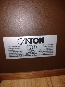 Reproduktory Canton Quinto 520 - 8