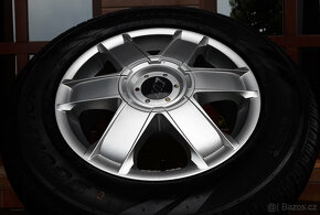 alu R17 6x114,3  Nissan Navara, Pathfinder, pneu 255/60 - 8