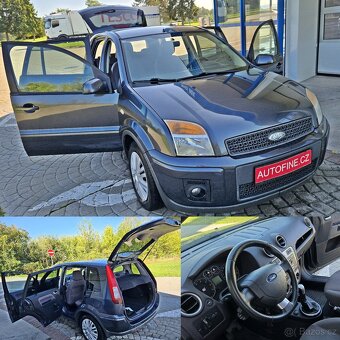 HEZKÝ FORD FUSION 1,4 16v ČTYŘVÁLEC 2008 KLIMA, EL.OKNA TOP - 8