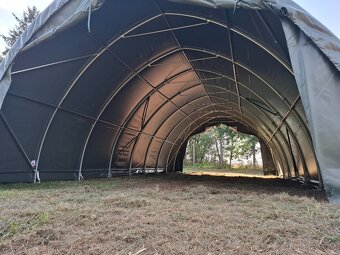 Plachtová hala 6x12m plachta 900g PVC - 8