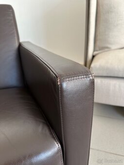 Křeslo BoConcept Fly kožené hnědé - 8