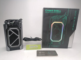 ZÁRUKA: Ocelový BT5.0 reproduktor Muzen Cyber Shell, RGB - 8