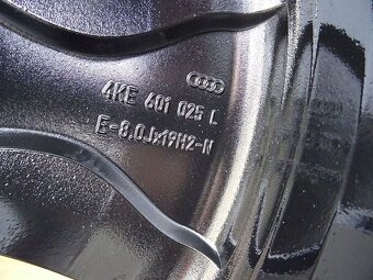 Alu disky černé origo Audi 19", 5x112, ET 34, šířka 8J - 8