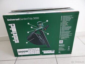 Fukar a vysavač listí Bosch Universal GardenTidy 3000 - 8