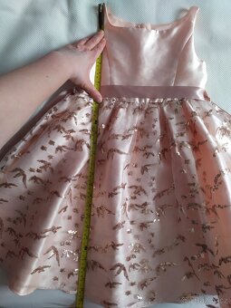 Slavnostní, vánoční šaty, Monsoon, vel. 128/134 - 8