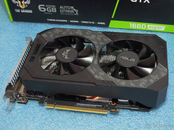 Herní grafika ASUS TUF GTX1660 Super GAMING GDDR6 - 8