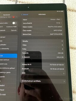 iPad Pro 10,5 256gb. - 8