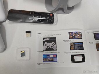 FULL HD LED přenosný projektor USB, HDMI + HRY a ovladače - 8