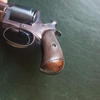 Dlouhý revolver English BULL DOG 450 krásný TOP po renovaci - 8