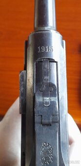 Pistole MAUSER P08 LUGER z rolku 1915 - 8