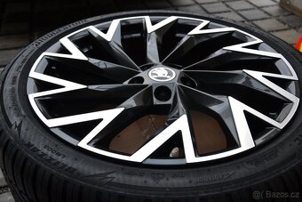 Nová zimní Alu sada Škoda Superb III, IV 235/40 R19 Bridg. - 8