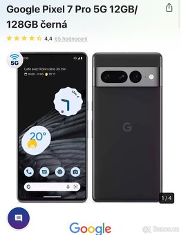 Google Pixel 7 Pro 5G 128GB černá - 8