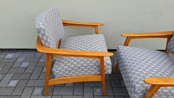 Retro křesílka TON po renovaci - 8