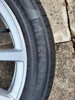 Originál 17" Audi A6 VW Škoda 5x112 letní pneu 5,5-6mm - 8