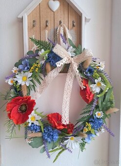 Dekorace květinové věnce flowerboxy - 8