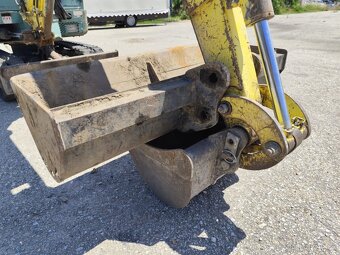 Minibagr Yanmar B15. 2x lyžica. - 8
