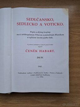 Prodám knihy Sedlčansko,Sedlecko a Voticko - 8