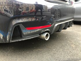 Performance difuzor - ČERNÝ LESK - na BMW 4 - F32/F33/F36 - 8