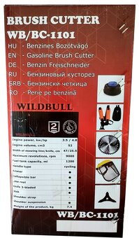 SILNÁ benzinová motorová sekačka křovinořez vyžínač 3,5kW - 8