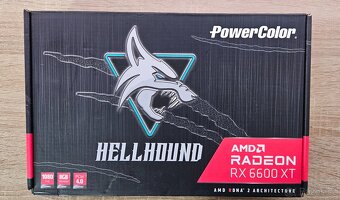 PowerColor Radeon RX 6600 XT Hellhound 8GB -top stav, záruka - 8