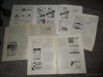 TYP 1946 s reklamami, Truhlářské listy, firma Šípek reklama - 8