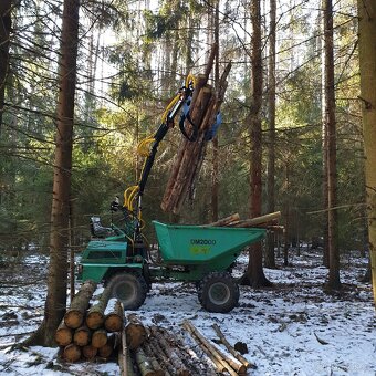 Hydraulická lesnická ruka 3,8 m do 3 bodu - 8
