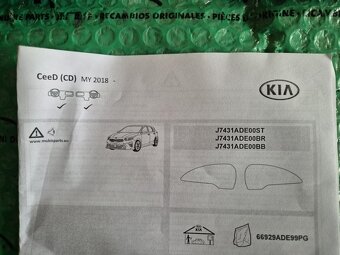 kryty vnějších zrcátek design broušený hliník Kia CeeD (CD) - 8