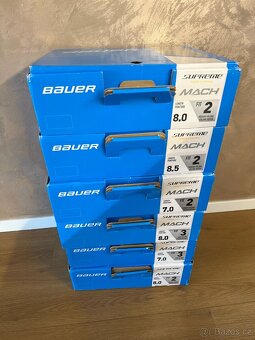 Brusle BAUER Supreme MACH, vel. 7; 8; 8,5 a 9,5 - 8