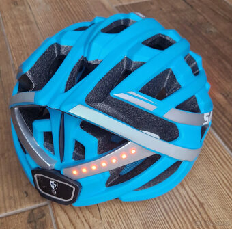 Chytrá cyklohelma SafeTec FT01 s handsfree a světlem 58-61cm - 8