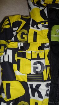 Dětská zimní bunda vel.psaná 116 - 8