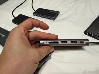Dokovaci stanice USB-C, ruzne druhy. - 8
