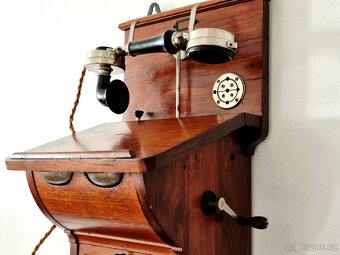 Starožitný telefon Telegrafverkets Verkstad, 1920 - 8